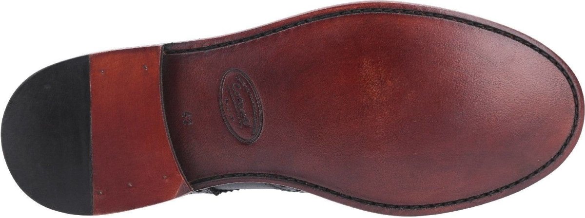 Cotswold Siddington Mens Leather Chelsea Brogue Boots - Shoe Store Direct
