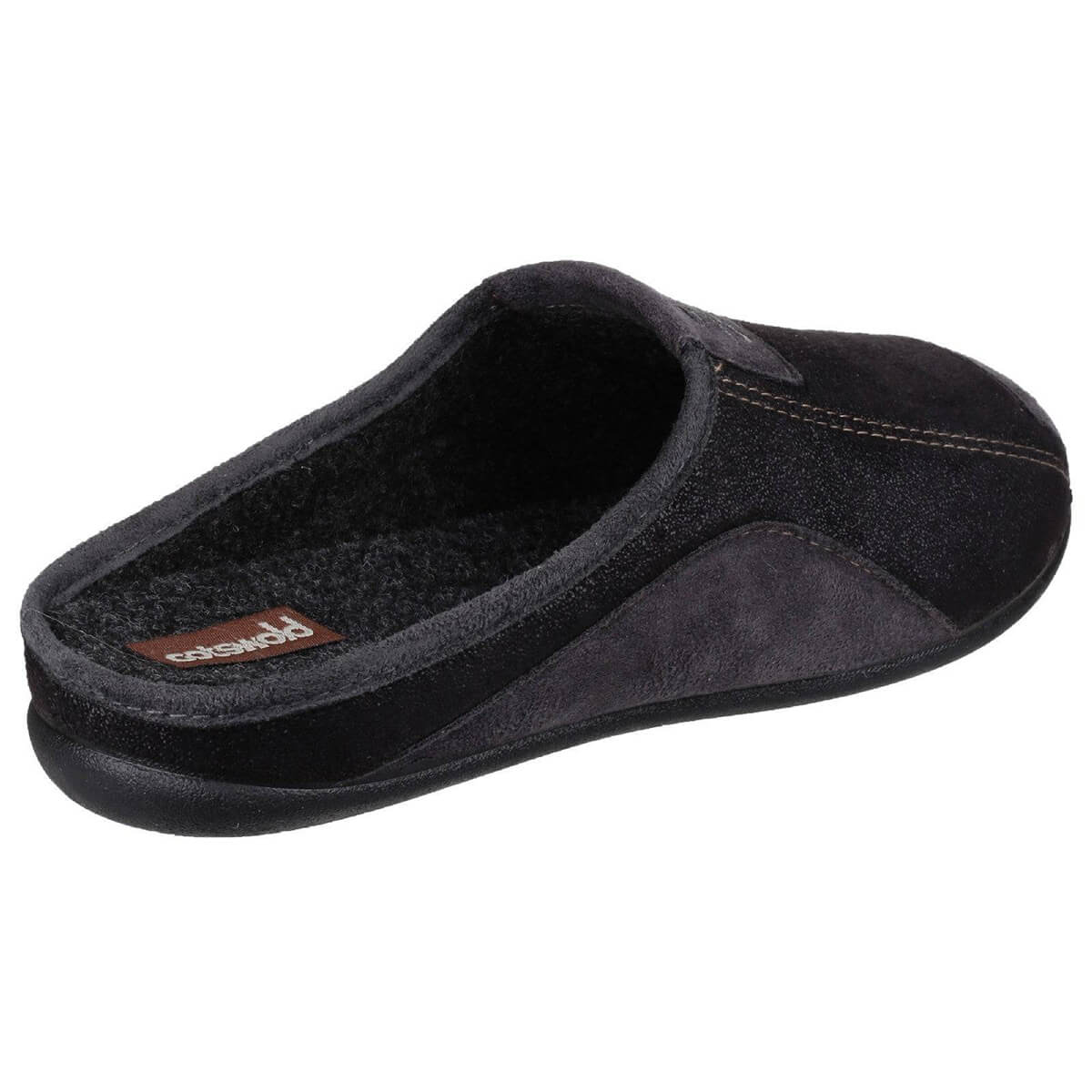 Cotswold Westwell Mens Suede Loafer Mule Slippers - Shoe Store Direct