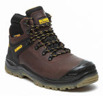 DeWalt Newark Waterproof Safety Hiker Boots - Brown - Shoe Store Direct