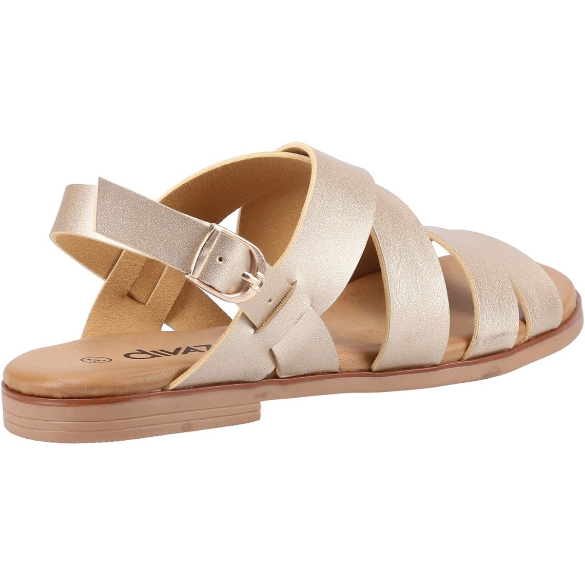 Divaz Sienna Ladies Vegan-Friendly Summer Sandals - Shoe Store Direct