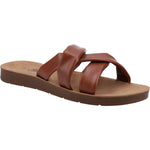 Divaz Zurich Vegan-Friendly Ladies Summer Sliders - Shoe Store Direct