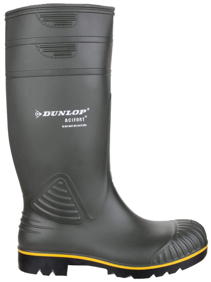 Dunlop Acifort Heavy Duty Non Safety Wellington Boots - Shoe Store Direct