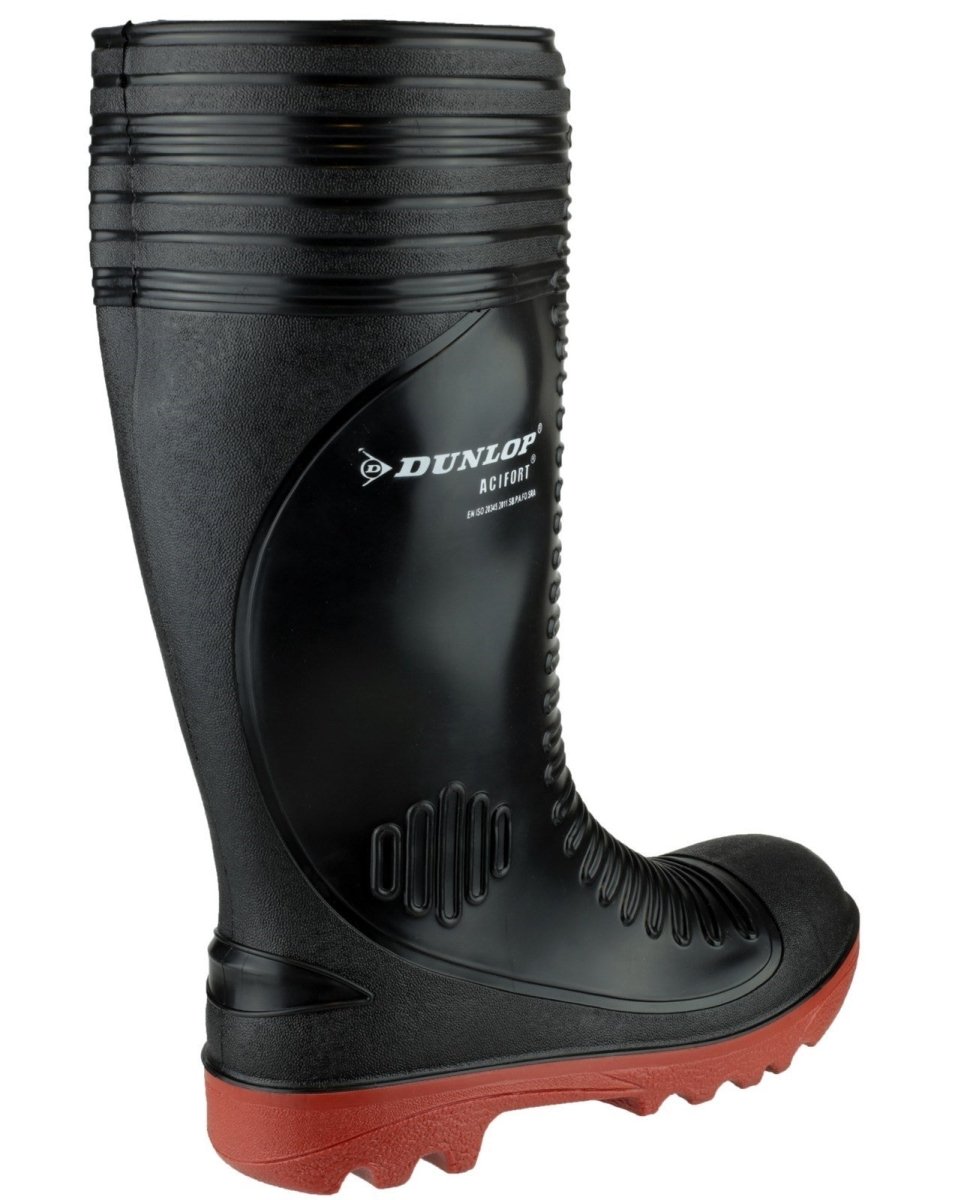 Dunlop Acifort Ribbed Full Safety Wellington Boots– Shoe Store Direct
