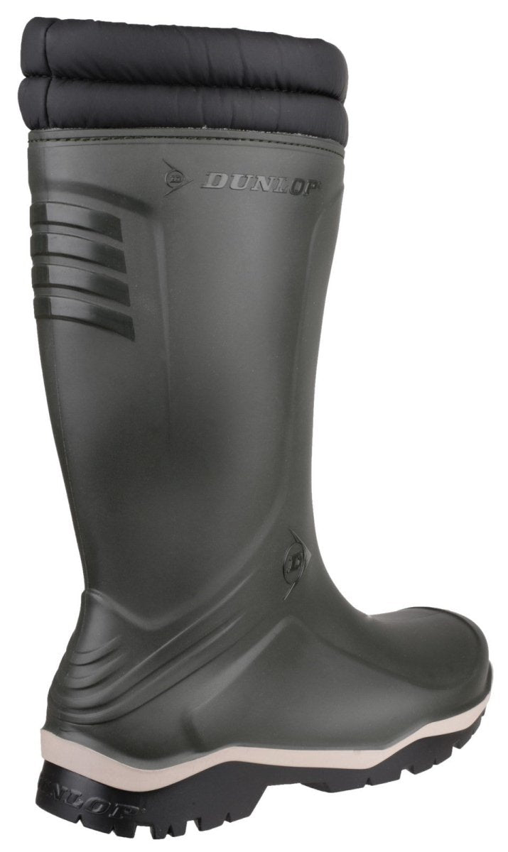 Blizzard Mens Wellies Lined Dunlop Blizzard Fur Lined Wellington