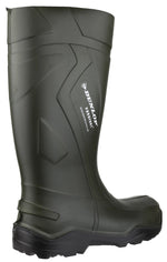Dunlop Purofort+ Plain Rubber Wellington Boots - Shoe Store Direct