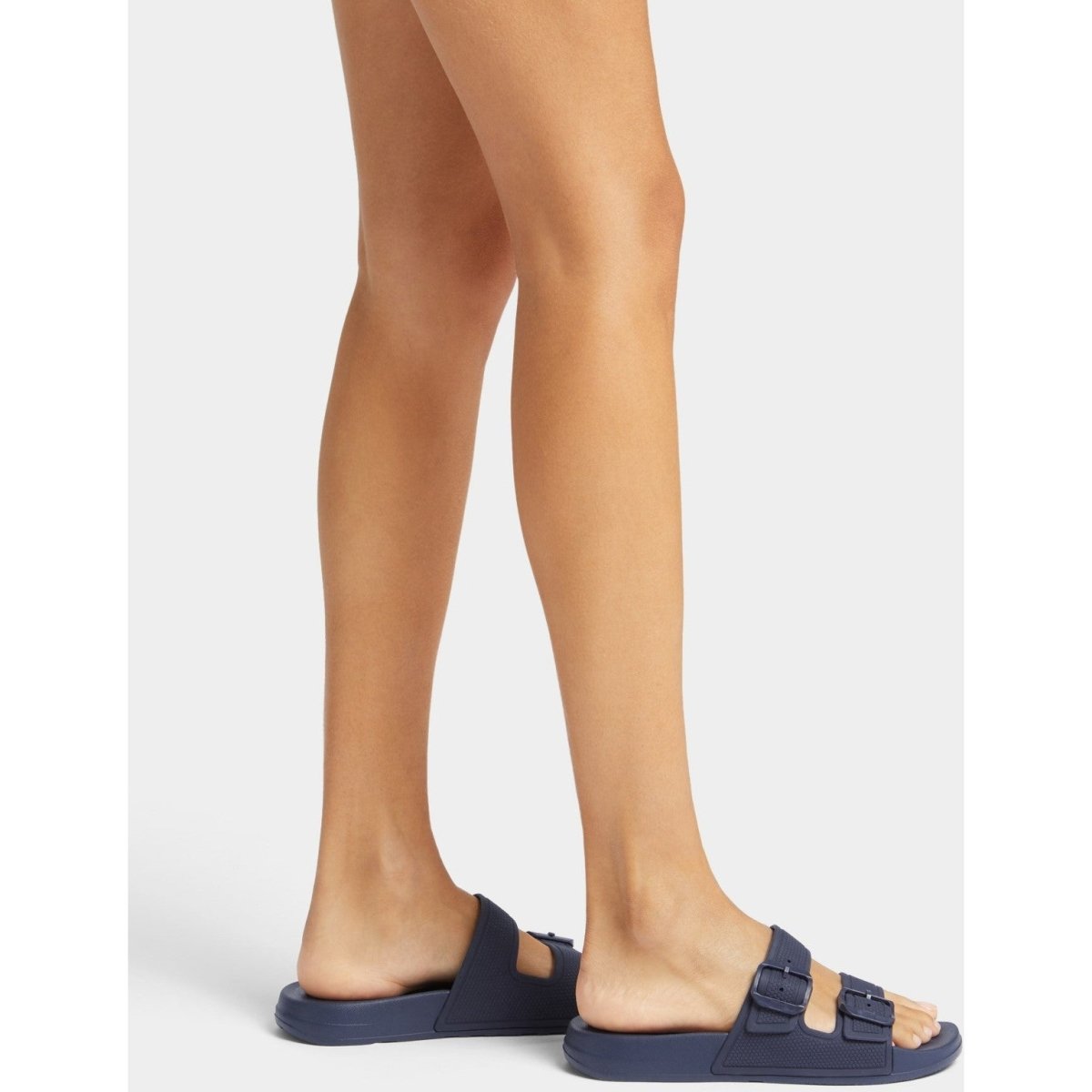 Fitflop iQUSHION Ladies Summer Beach Mule Sliders - Shoe Store Direct
