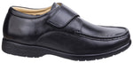 Fleet & Foster Fred Dual Fit Moccasin Touch Fastening Mens Shoes UK 6-12 - Shoe Store Direct