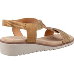 Fleet & Foster Hyacinth Ladies Open-Toe Touch-Fastening Sandals - Shoe Store Direct