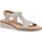 Fleet & Foster Hyacinth Ladies Open-Toe Touch-Fastening Sandals - Shoe Store Direct