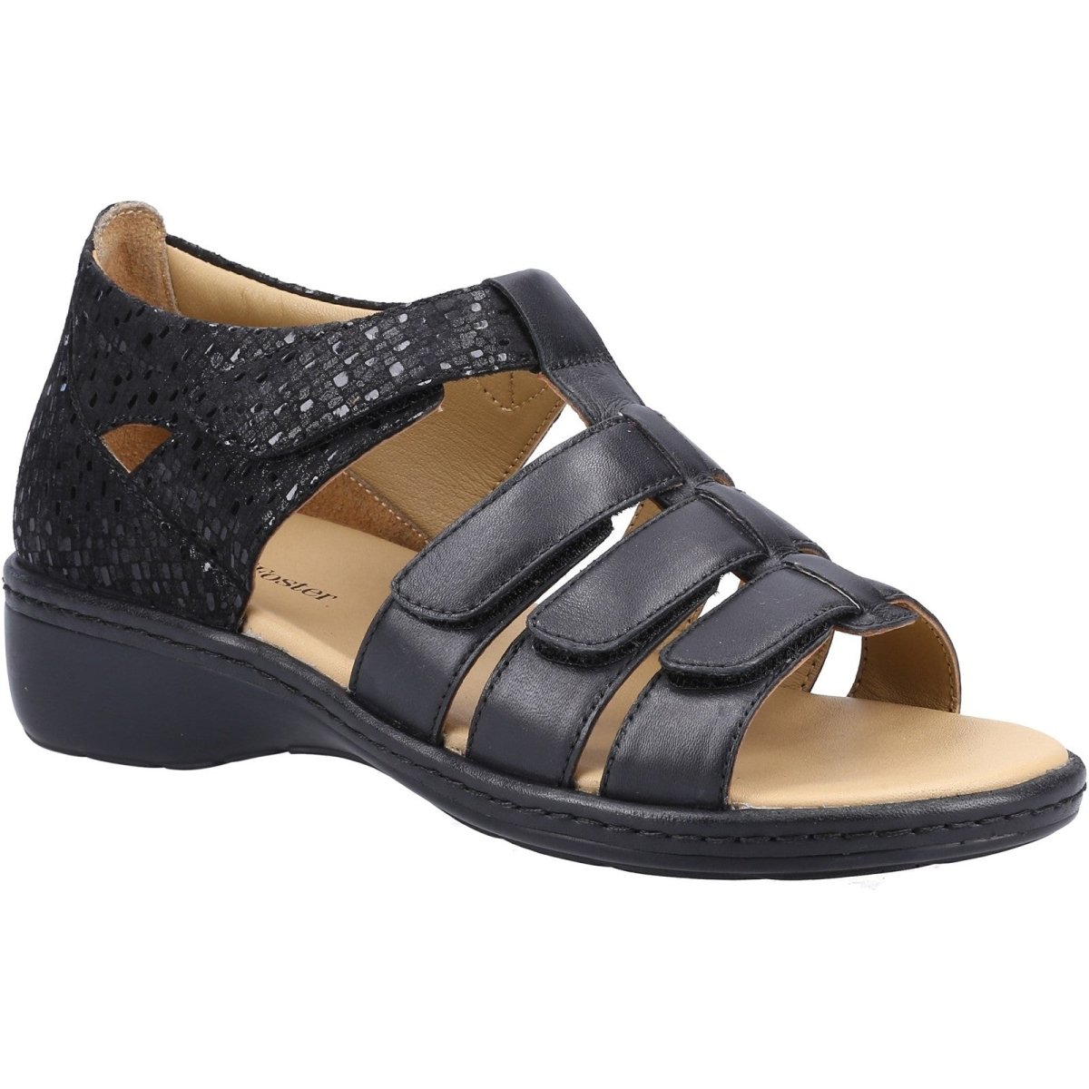 Fleet & Foster Julie Ladies Touch-Fastening Summer Sandals - Shoe Store Direct