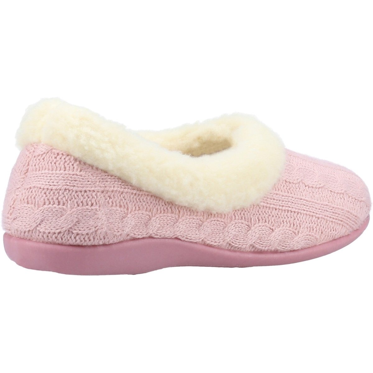 Fleet & Foster Sarina Warm Memory Foam Ladies Slippers - Shoe Store Direct