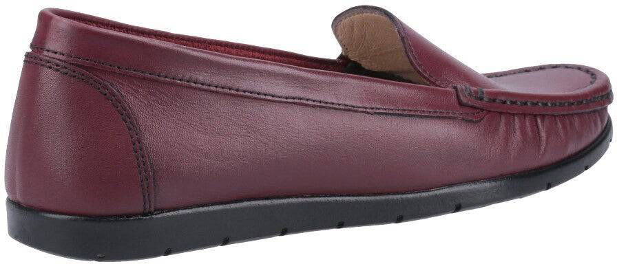 Fleet & Foster Tiggy Ladies Slip On Loafer Moccasin Shoes - Shoe Store Direct