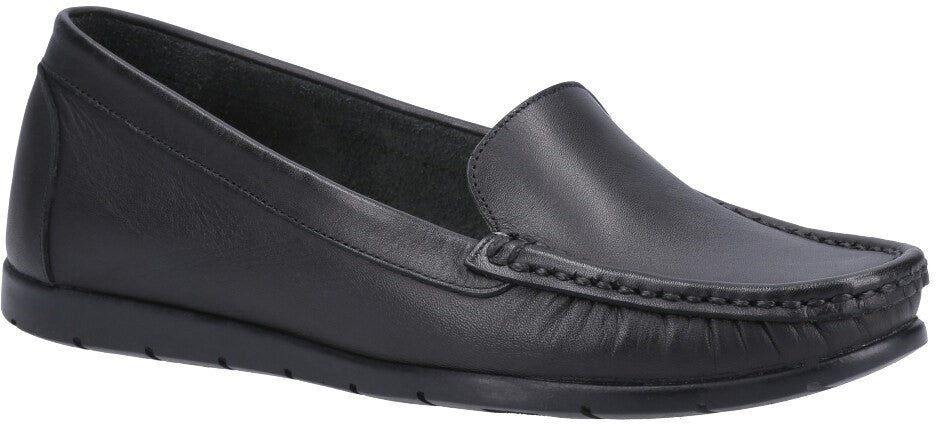 Fleet & Foster Tiggy Ladies Slip On Loafer Moccasin Shoes - Shoe Store Direct