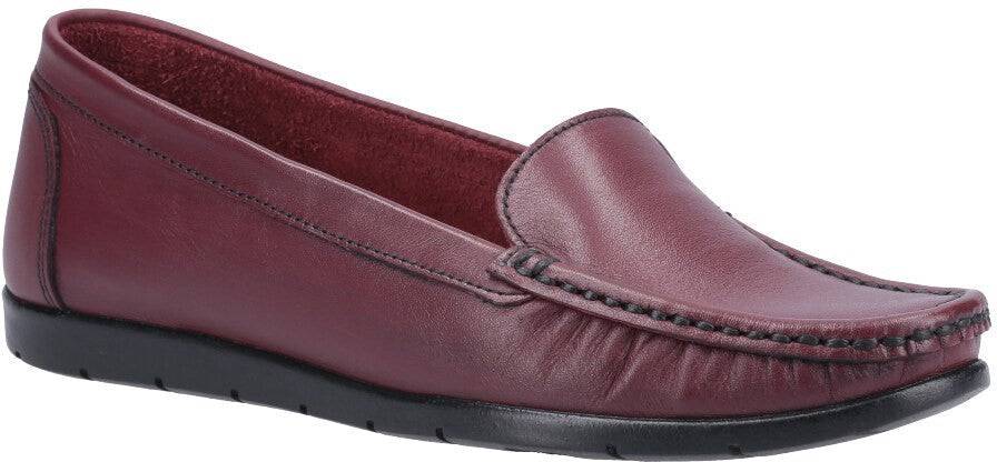 Fleet & Foster Tiggy Ladies Slip On Loafer Moccasin Shoes - Shoe Store Direct