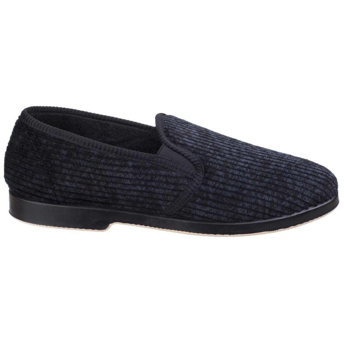 GBS Lonsdale Mens Warm Velour Twin Gusset Slippers - Shoe Store Direct