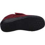 GBS Medical Geraldine Ladies 2E Wide Fit Touch-Fastening Slippers - Shoe Store Direct