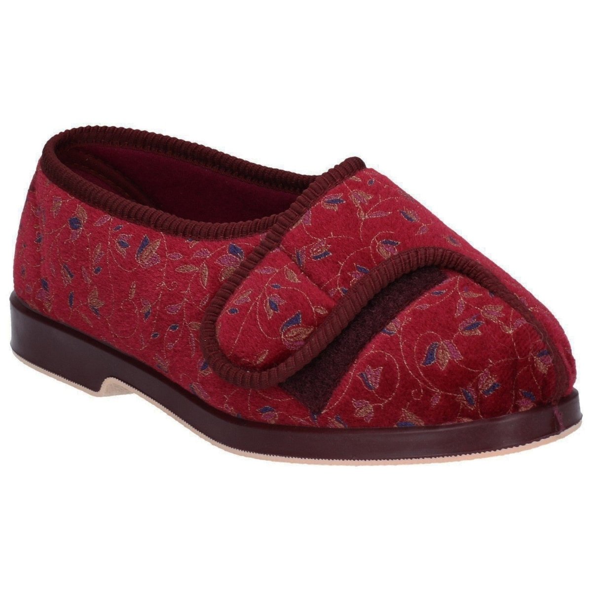 GBS Nola Extra Wide Fit Ladies Slipper - Shoe Store Direct