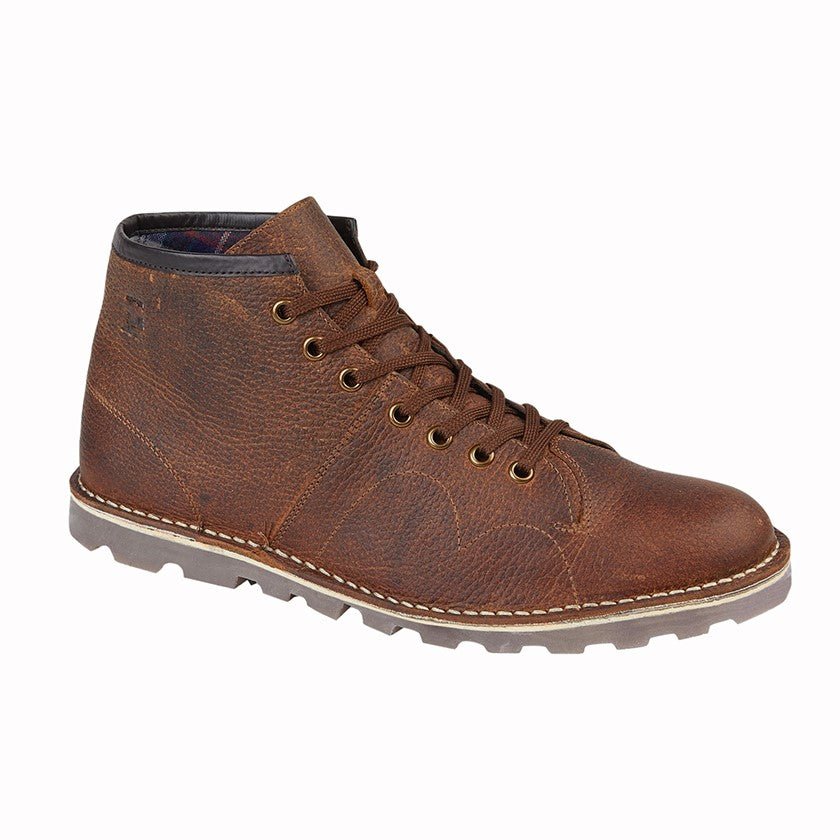 Grafters B430GB Crazy Horse Leather Monkey Boot - Shoe Store Direct