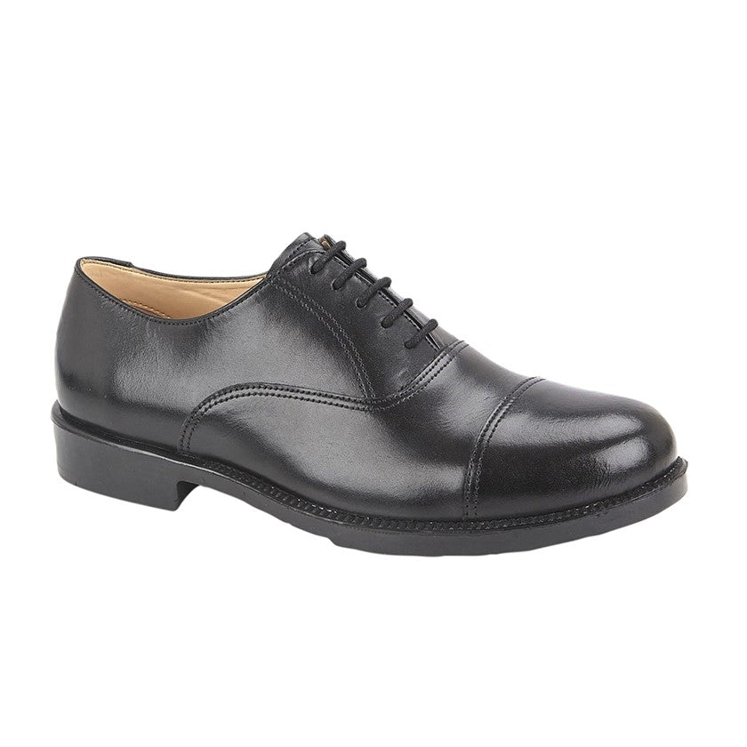 Grafters M490A Mens Capped Oxford Cadet Shoe - Shoe Store Direct