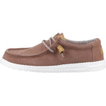 HEYDUDE Wally Craft Suede Shoe - Shoe Store Direct