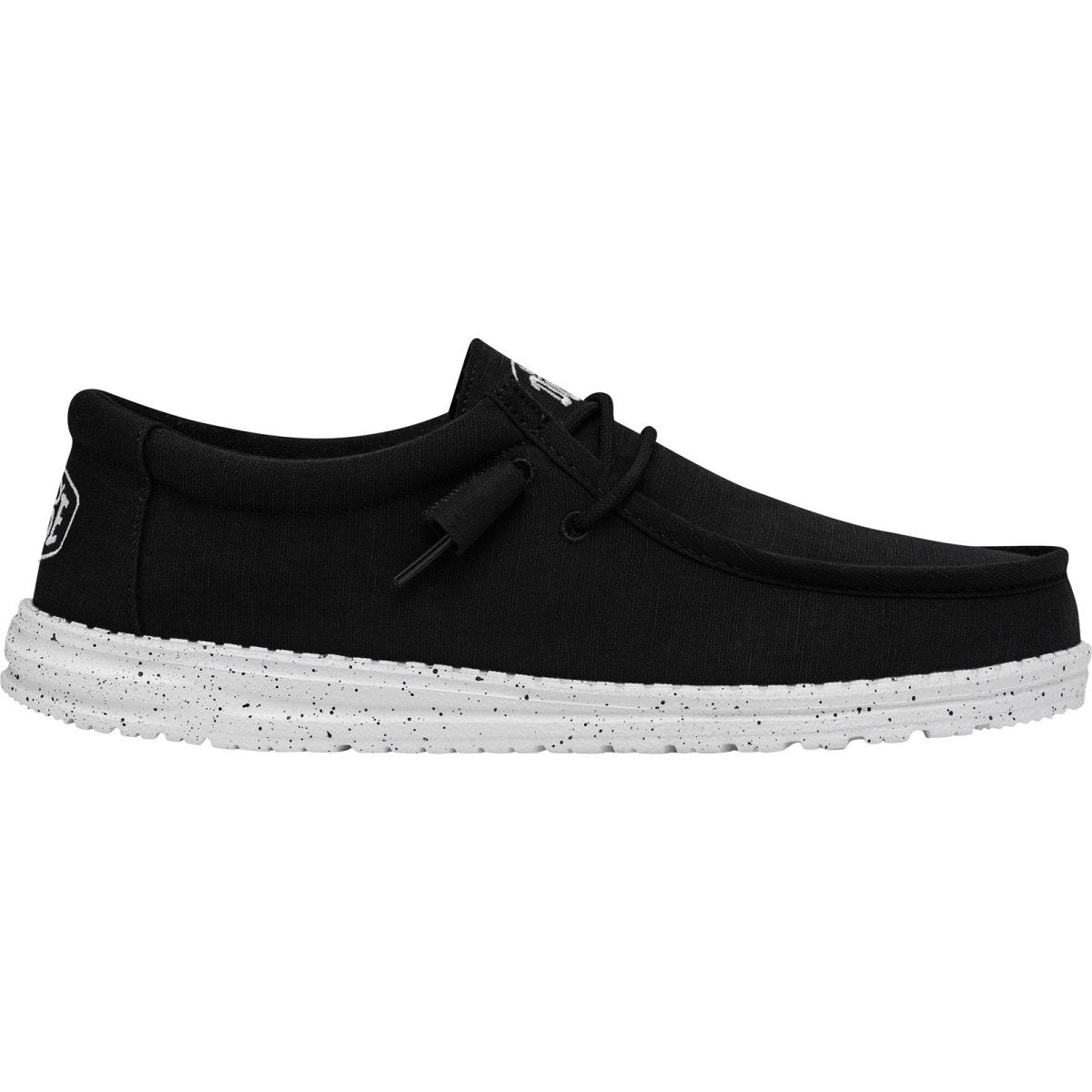 HEYDUDE Wally Slub Canvas Shoe - Shoe Store Direct