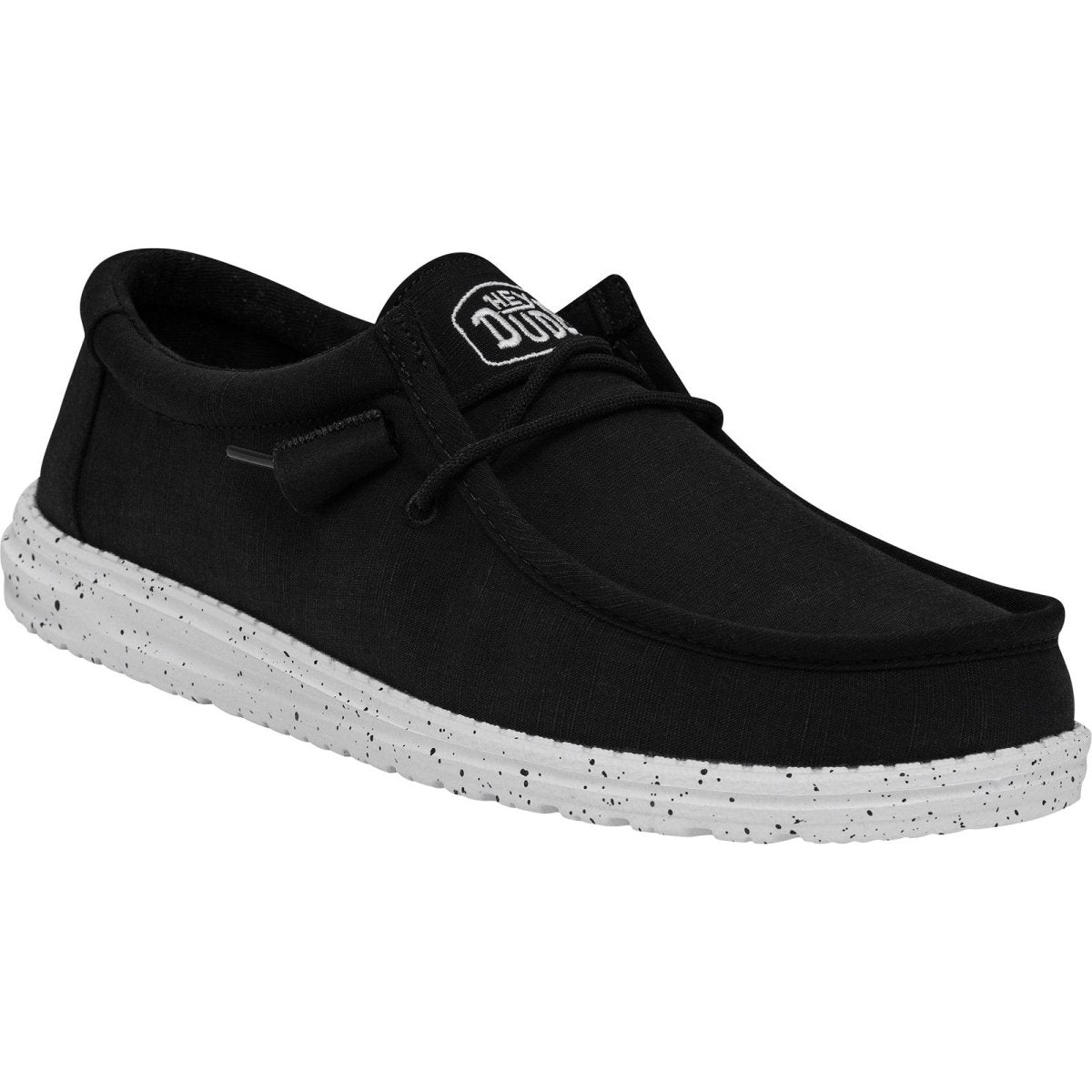 HEYDUDE Wally Slub Canvas Shoe - Shoe Store Direct