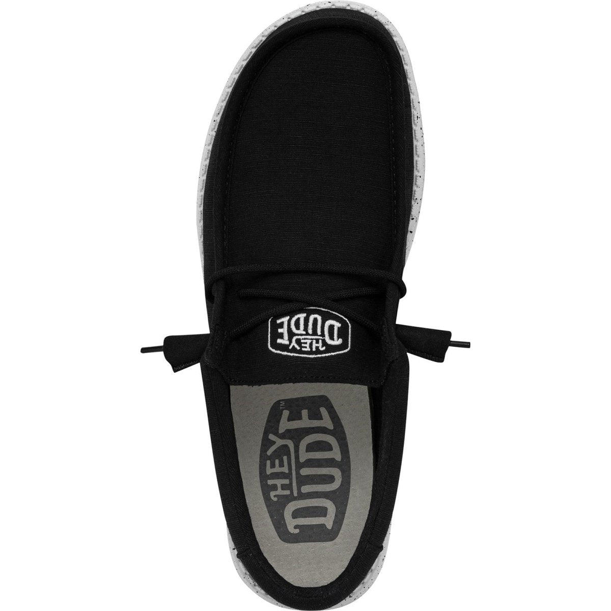 HEYDUDE Wally Slub Canvas Shoe - Shoe Store Direct