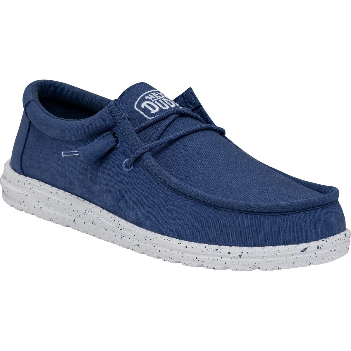 HEYDUDE Wally Slub Canvas Shoe - Shoe Store Direct