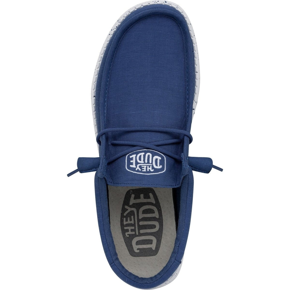 HEYDUDE Wally Slub Canvas Shoe - Shoe Store Direct