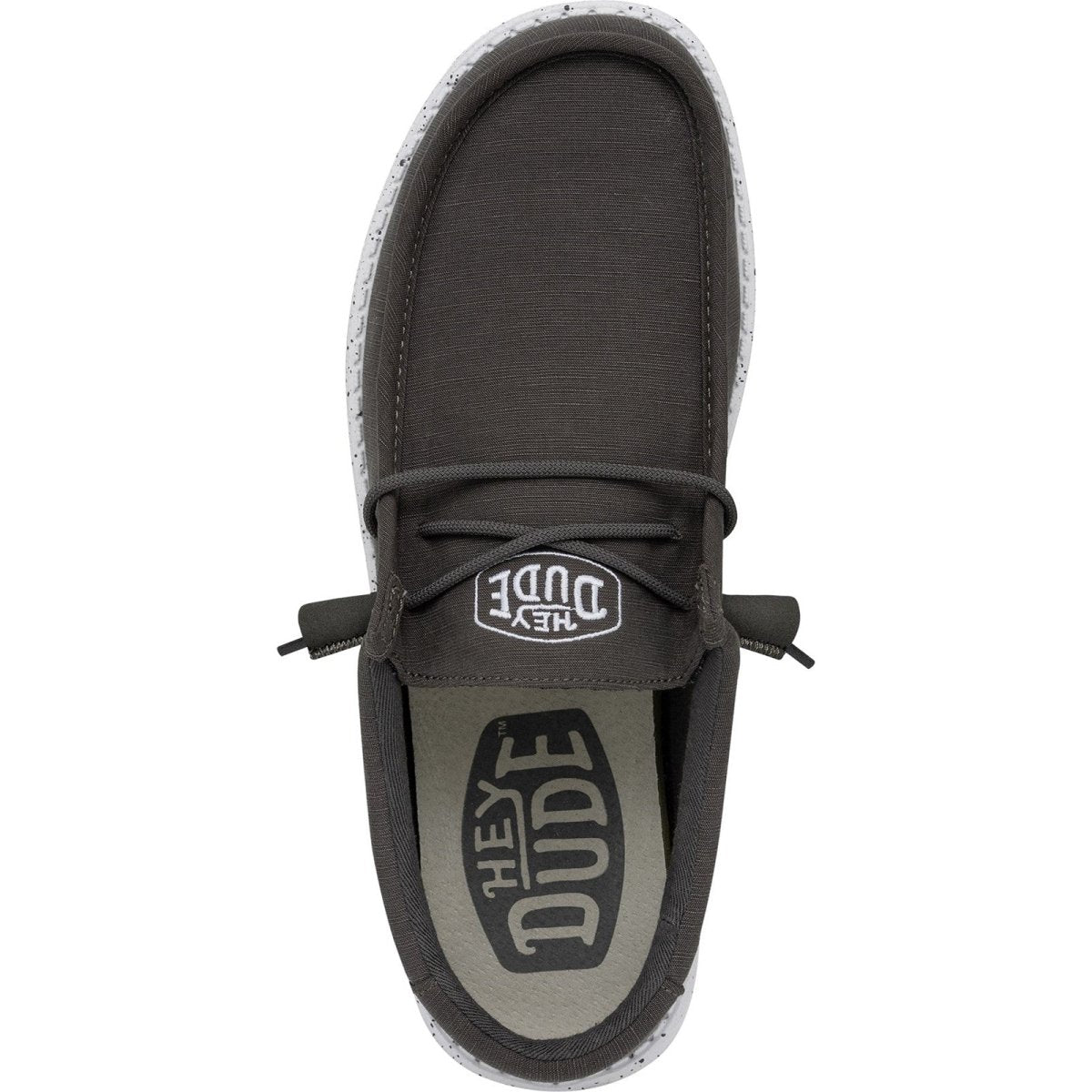 HEYDUDE Wally Slub Canvas Shoe - Shoe Store Direct