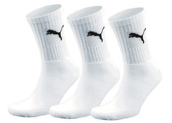 Puma Crew Socks 3 Pack Socks - Shoe Store Direct