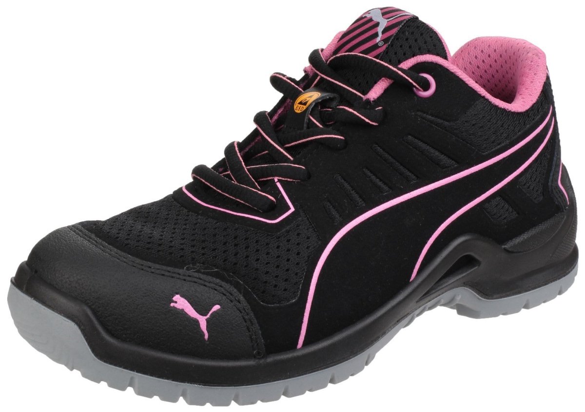 Puma Fuse Tech Lightweight Steel Toe Cap Ladies Safety Trainers - Shoe Store Direct