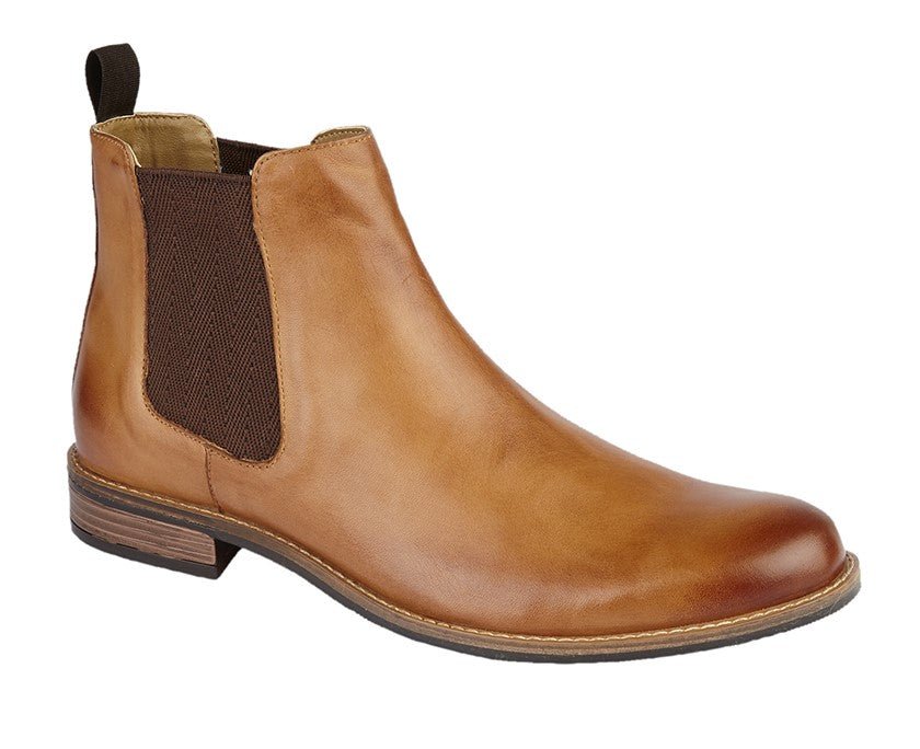 Roamers M163BT Mens Chelsea Boots - Shoe Store Direct