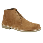 Roamers M378BS Mens Suede Desert Boot - Shoe Store Direct