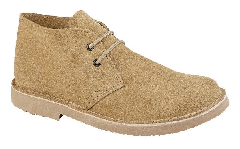 Roamers M400TS Mens Suede Desert Boot - Shoe Store Direct