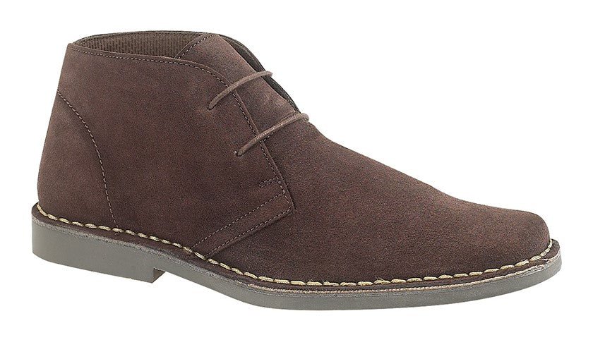 Roamers M420DBS Mens Suede Desert Boot - Shoe Store Direct