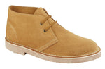 Roamers M467BS Mens Suede Desert Boot - Shoe Store Direct