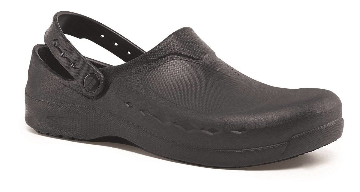 Shoes For Crews Zinc Slip-Resistant Uniform Clogs - Shoe Store Direct