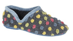 Sleepers LS311LC Womens Dotted Slipper - Shoe Store Direct