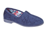 Sleepers LS392NC Womens Roll Top Slipper - Shoe Store Direct