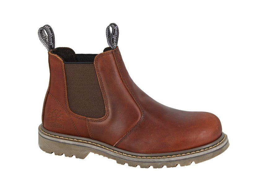 Woodland M858B Mens Leather Chelsea Boot - Shoe Store Direct