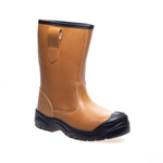 Worksite SS403SM Fur Lined Steel Toe Rigger Boots - Shoe Store Direct